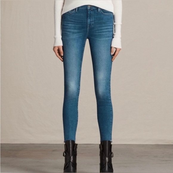 ALLSAINTS Eve Skinny Jeans - Picture 1 of 4